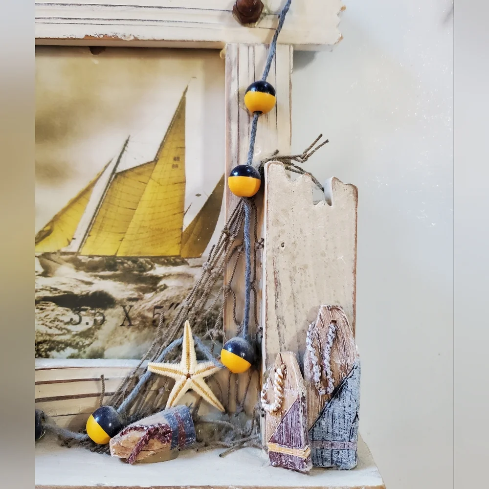 Fishing Pier Picture Frame